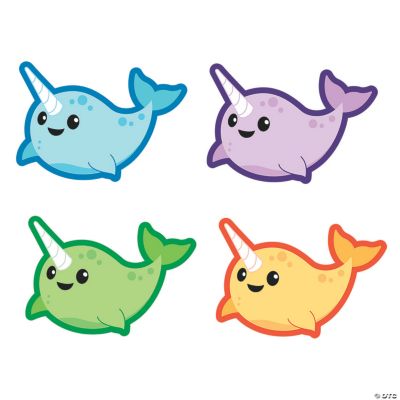 Narwhal Bulletin Board Cutouts Oriental Trading