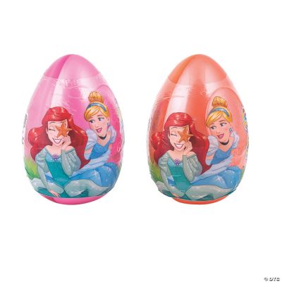 Jumbo Disney Princess CandyFilled Plastic Easter Egg 12 Pc