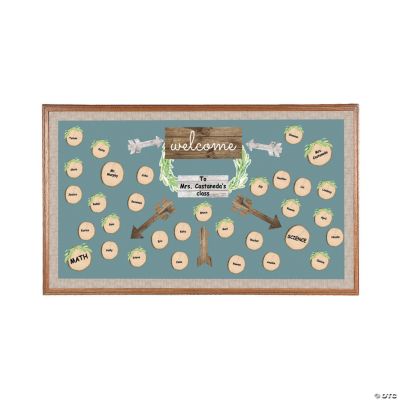 Rustic Classroom Bulletin Board Set Oriental Trading
