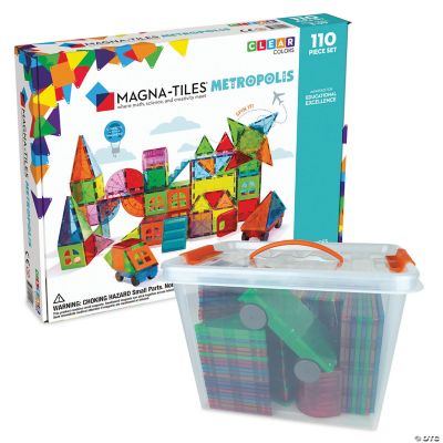 MagnaTiles® Metropolis with FREE Storage Bin MindWare