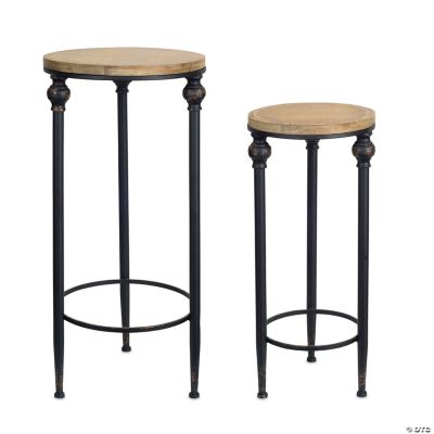 Melrose International Accent Table (Set of 2) Oriental Trading