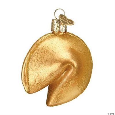 Old World Christmas Ornaments Fortune Cookie Glass Blown Ornaments for