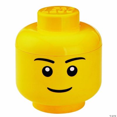 LEGO Large Storage Container Head, Boy Oriental Trading