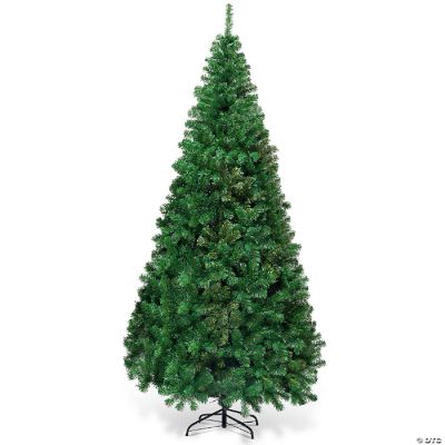 Costway 8Ft Artificial PVC Christmas Tree W/Stand Holiday Season Indoor