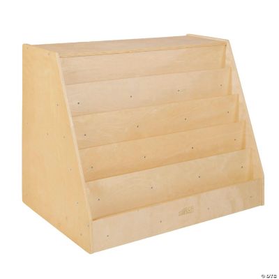 ECR4Kids DoubleSided Mobile Book Display with Storage, Classroom