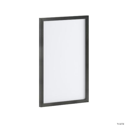 Emma + Oliver Wall Mount White Board with Solid Pine Frame and Dry