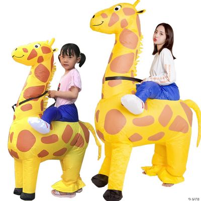 World Factory Giraffe Inflatable costume costume Funny Blow Up Suit