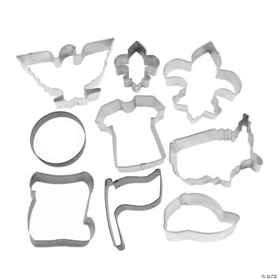 Boy Scout Club 9 Piece Cookie Cutter Set Oriental Trading