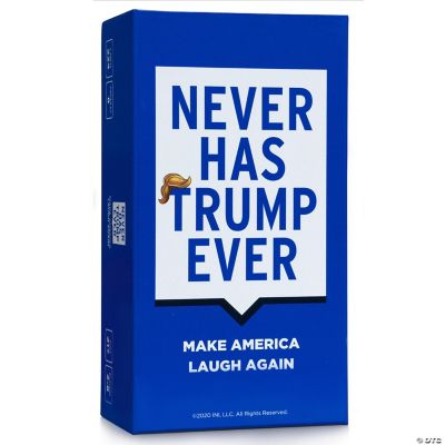 Never Has Trump Ever Party Card Game Trump Edition, Ages 17 And Above