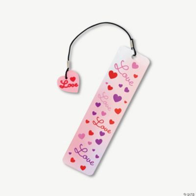 Valentine Bookmarks with Charm Discontinued