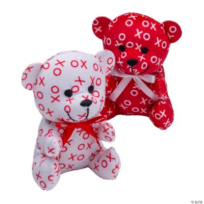 Mini Hugs & Kisses Stuffed Bears Oriental Trading