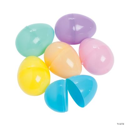 Mini Pastel Plastic Easter Eggs Discontinued