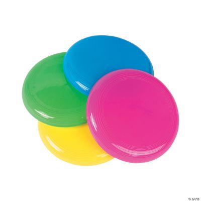 Bulk 72 Pc. Mini Flying Saucer Discs Oriental Trading