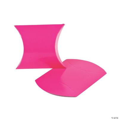 Hot Pink Pillow Boxes Discontinued