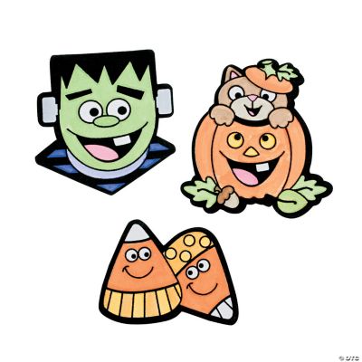 Color Your Own Fuzzy Halloween Discontinued