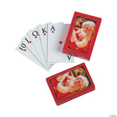 Discontinued Christmas Cards ChristmasThemed Playing Cards Discontinued