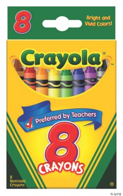 8Color Crayola® Crayons 12 Boxes Oriental Trading
