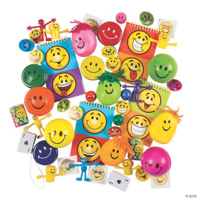Bulk 50 Pc. Smile Face Novelty Assortment Oriental Trading