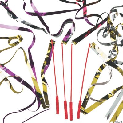 Shiny Waving Foil Streamers