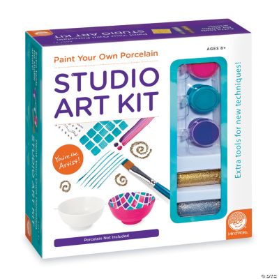 Paint Your Own Porcelain Studio Art Kit Discontinued