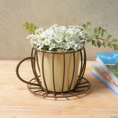 Coffee Cup Planter Discontinued