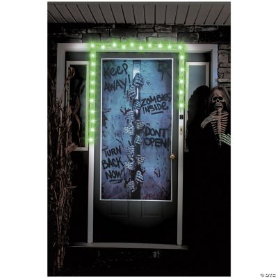 Creepy Zombie Door Decoration Kit Oriental Trading