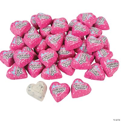 Palmer ® Cookies ’N Creme Hearts 46 Pc.