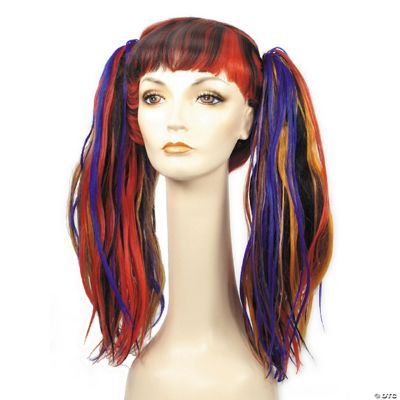 Rainbow Anime Twin B Wig Oriental Trading