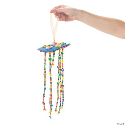 DIY Beaded Mobile Craft Project Idea Oriental Trading