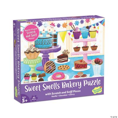 Scratch and Sniff Puzzle Sweet Smells Bakery MindWare