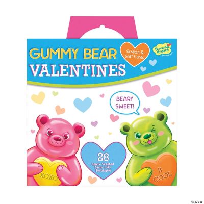 Gummy Bear Scratch & Sniff Valentines MindWare