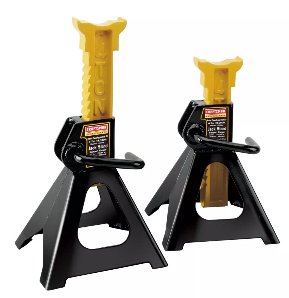 Driveway DIY Ideal way to lift the car? (Jack stands, service jacks