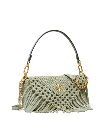 Tory Burch Small Kira Flap Shoulder Bag In Pine Frost ModeSens