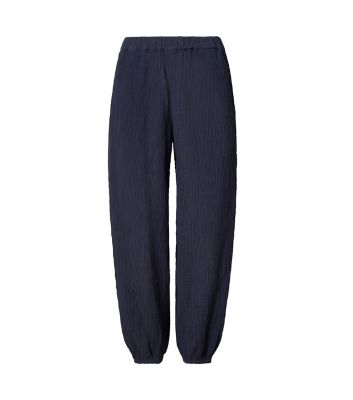 Tory Burch Gauze Beach Pant In Navy Blue ModeSens