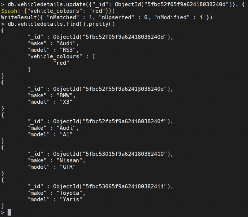 Using Push & Pull Operators in MongoDB BMC Blogs