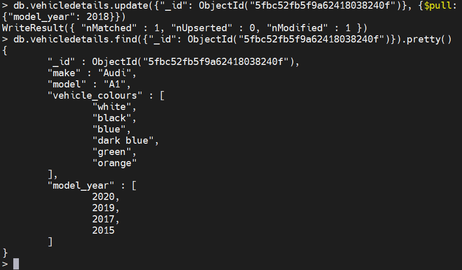 Using Push & Pull Operators in MongoDB BMC Blogs
