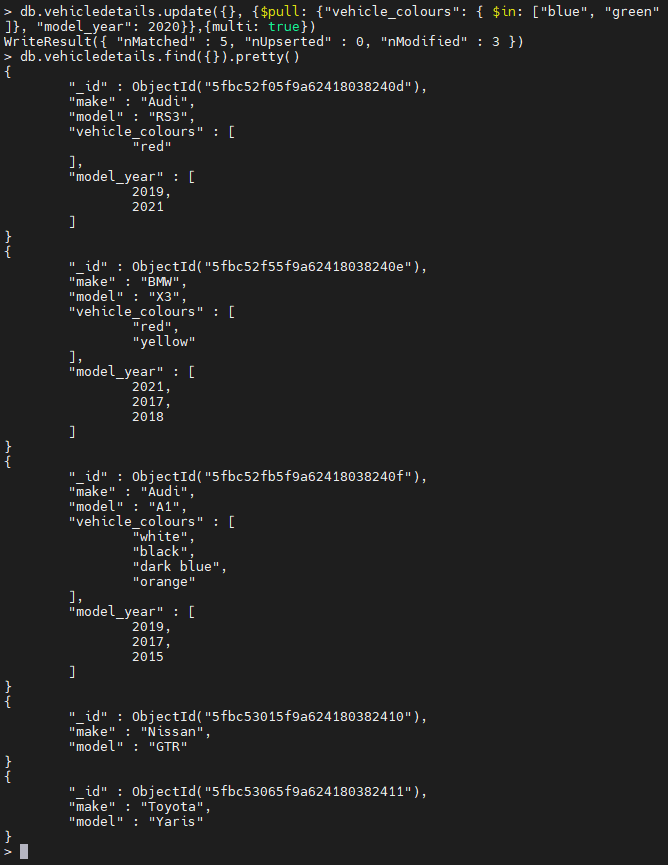 Using Push & Pull Operators in MongoDB BMC Blogs