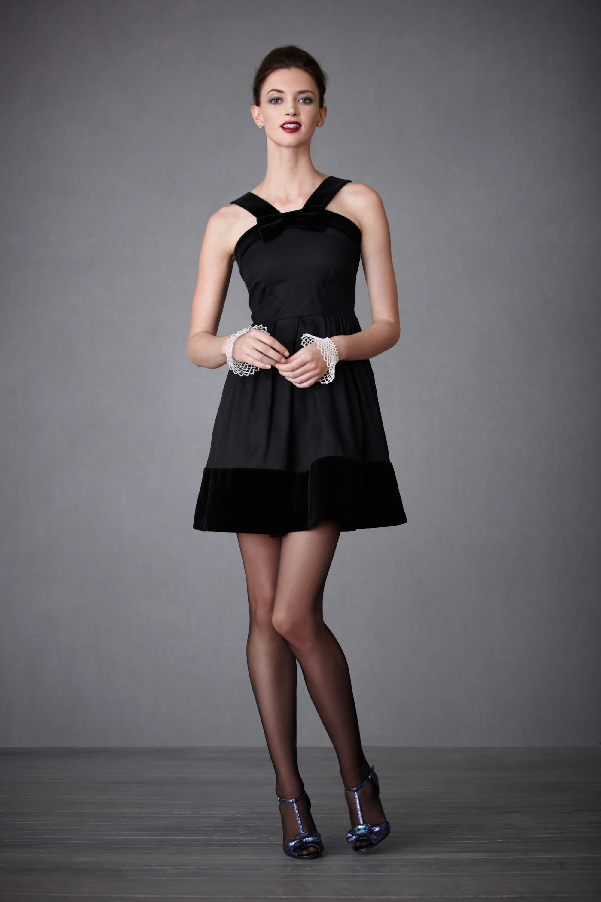 [18+] Short Black Dress For Wedding