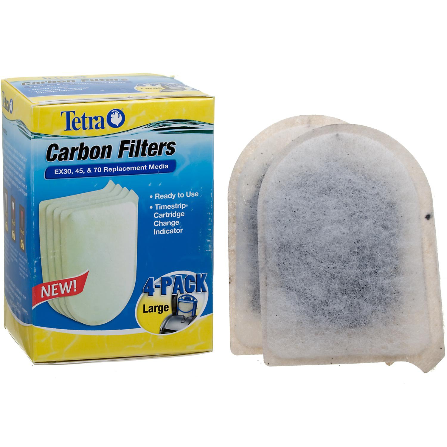Tetra Replacement Carbon Filters for EX30, EX45, and EX70 Filtration