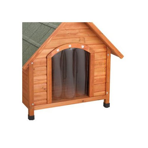 WARE Premium Plus AFrame Dog House Door Flap Petco
