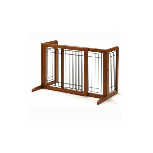 Richell Freestanding StepOver Pet Gate Petco