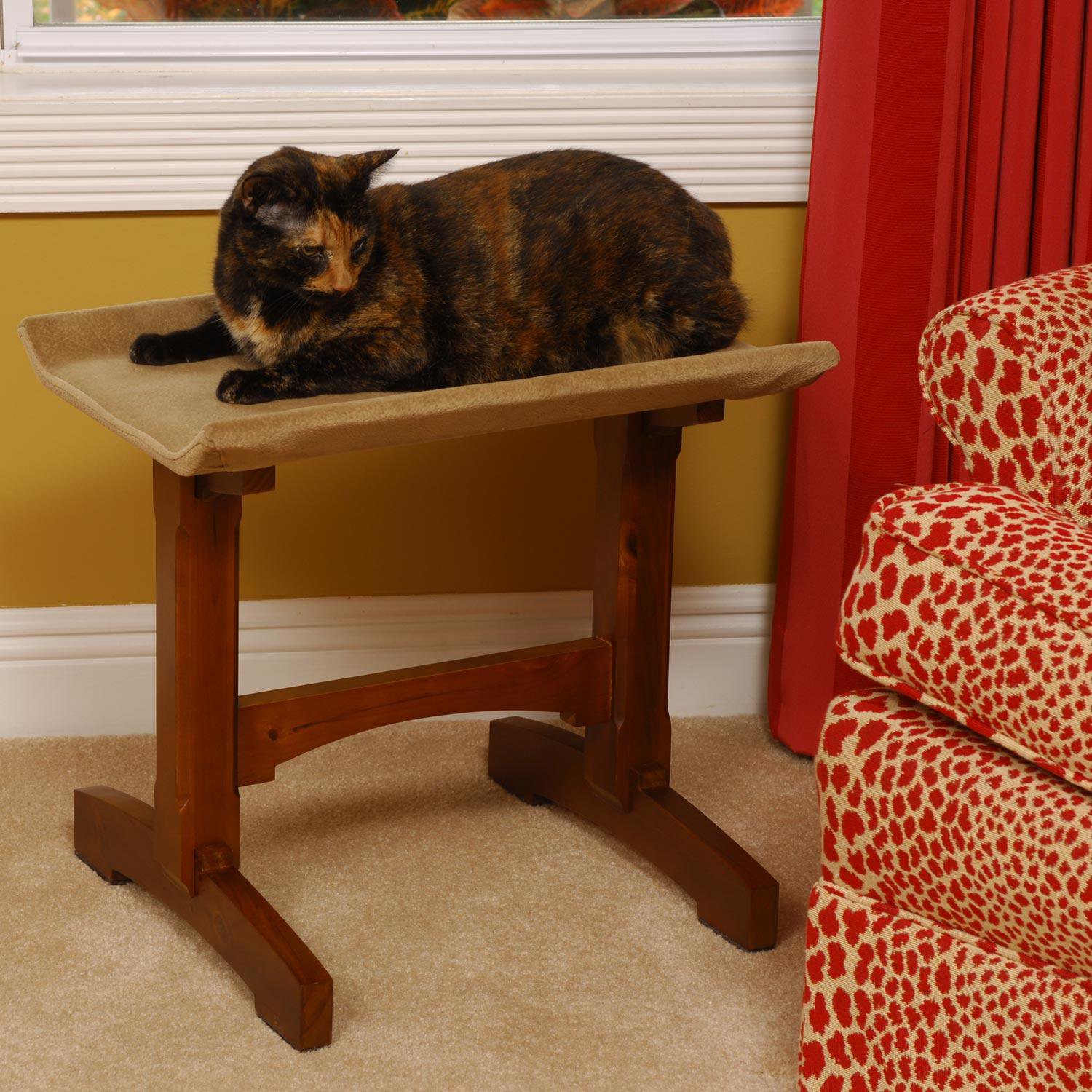 Mr. Herzher's Single Seat Feline Furniture in Brown Petco