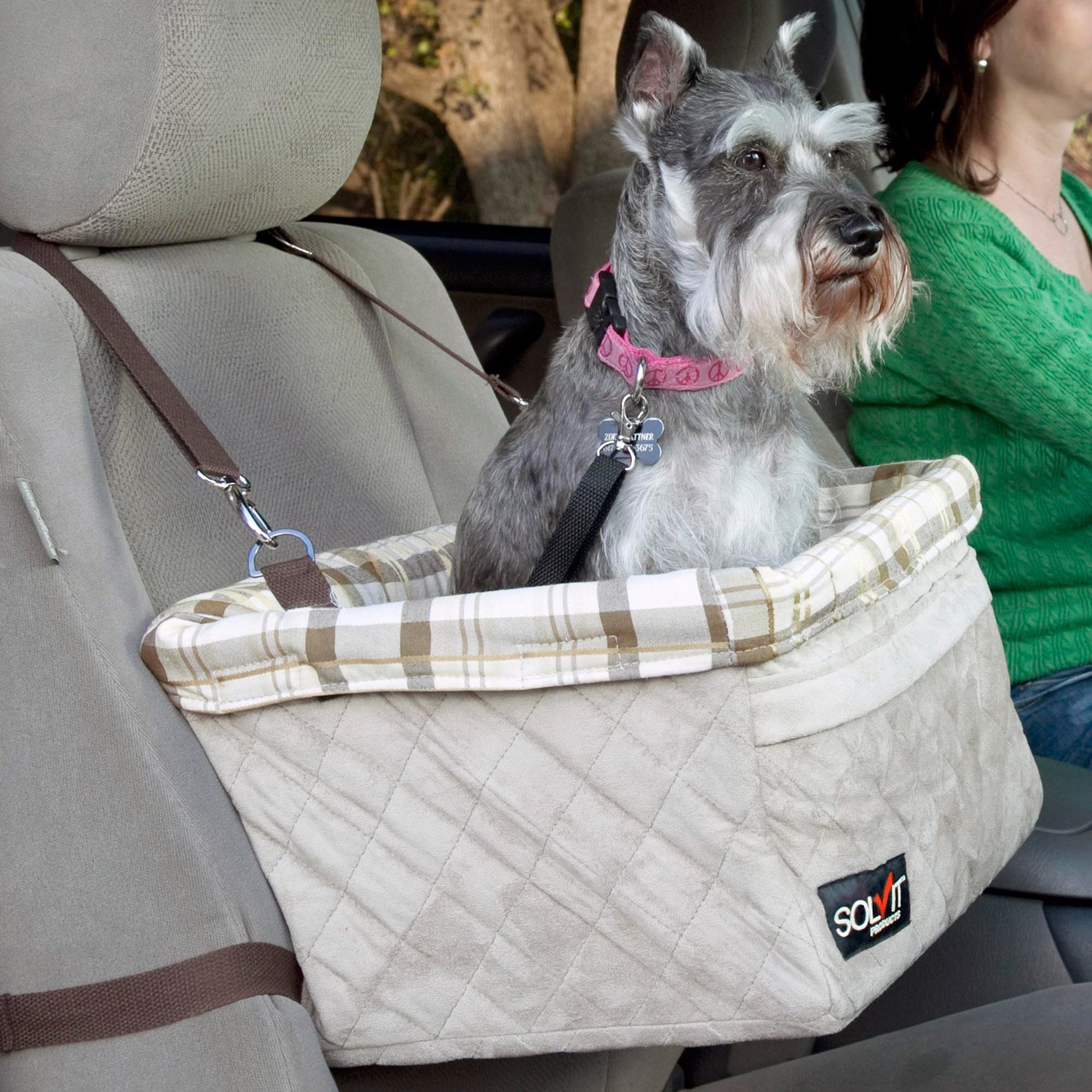 Solvit Tagalong Deluxe Booster Pet Car Seat Petco
