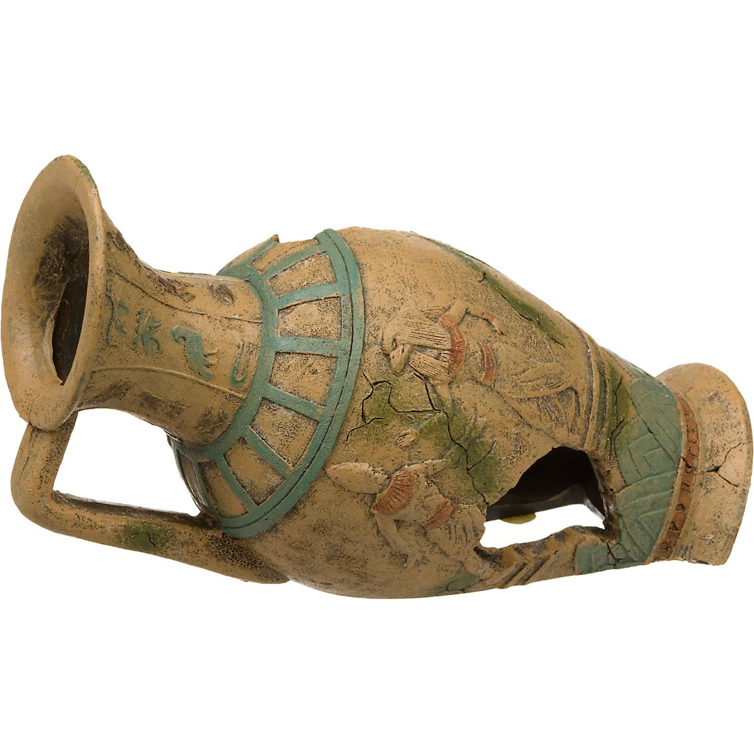 Blue Ribbon Egyptian Vase Aquarium Ornament Petco