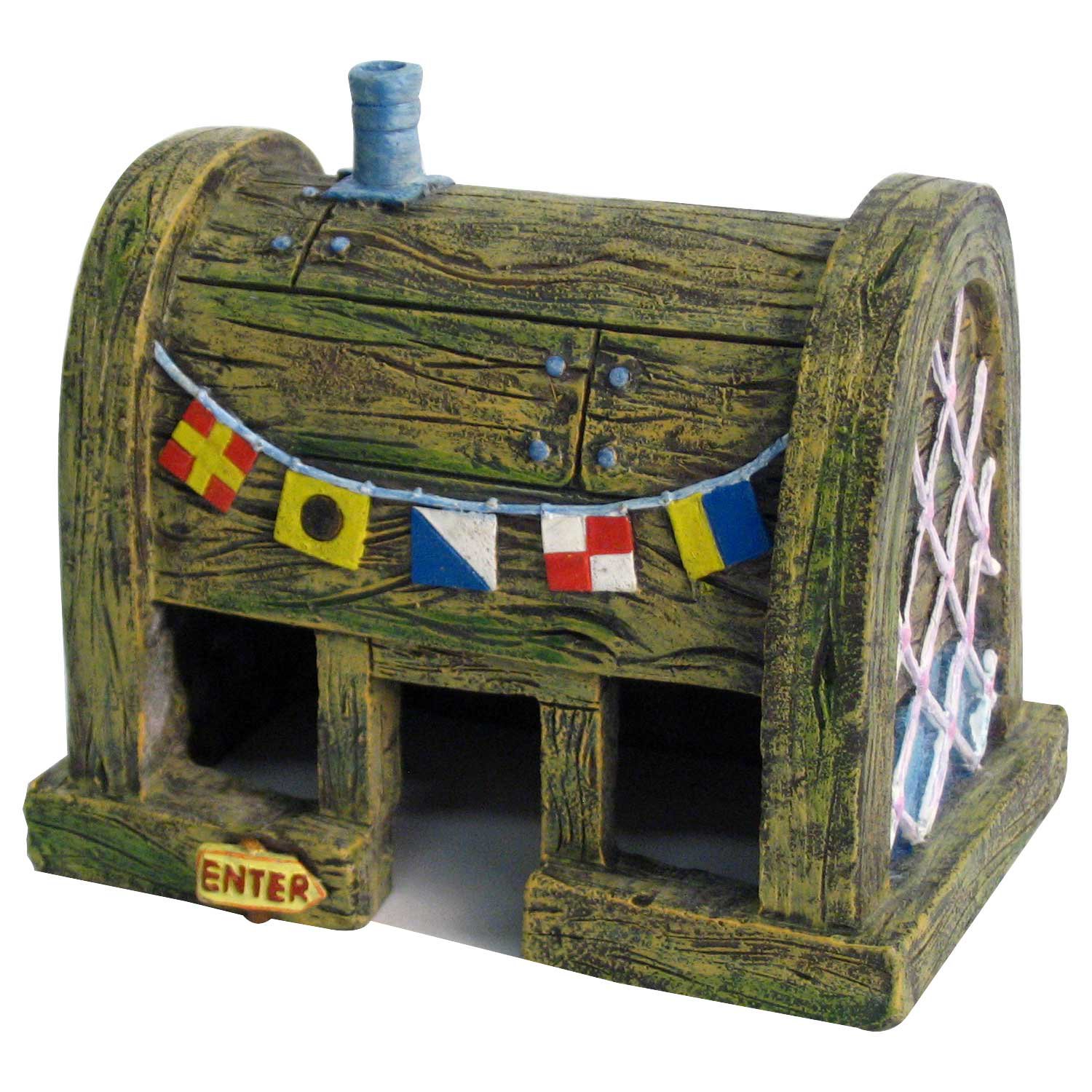 Penn Plax SpongeBob Krusty Krab Aquarium Ornament Petco