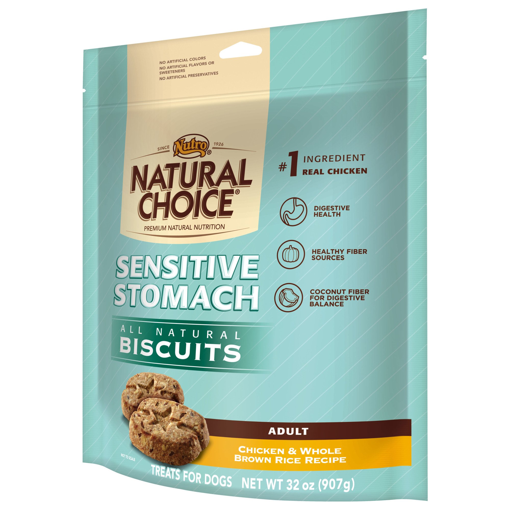 079105109024 UPC Nutro Natural Choice Sensitive Stomach Dog Biscuits