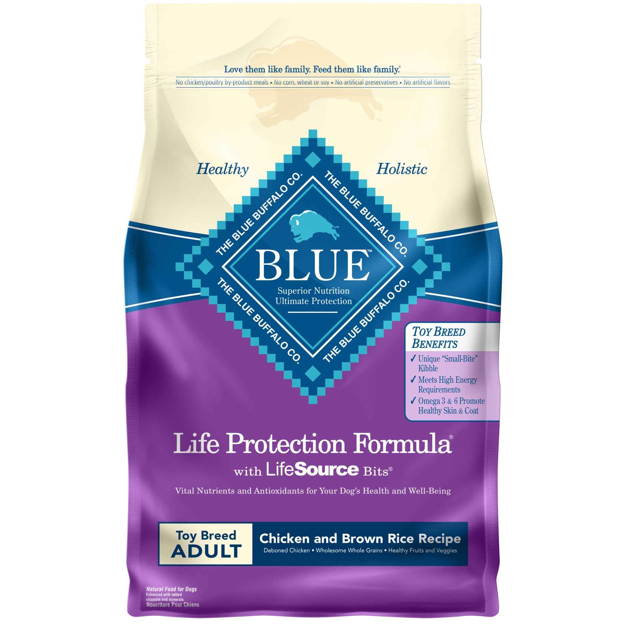 Blue Buffalo Blue Life Protection Formula Toy Breed Adult Chicken