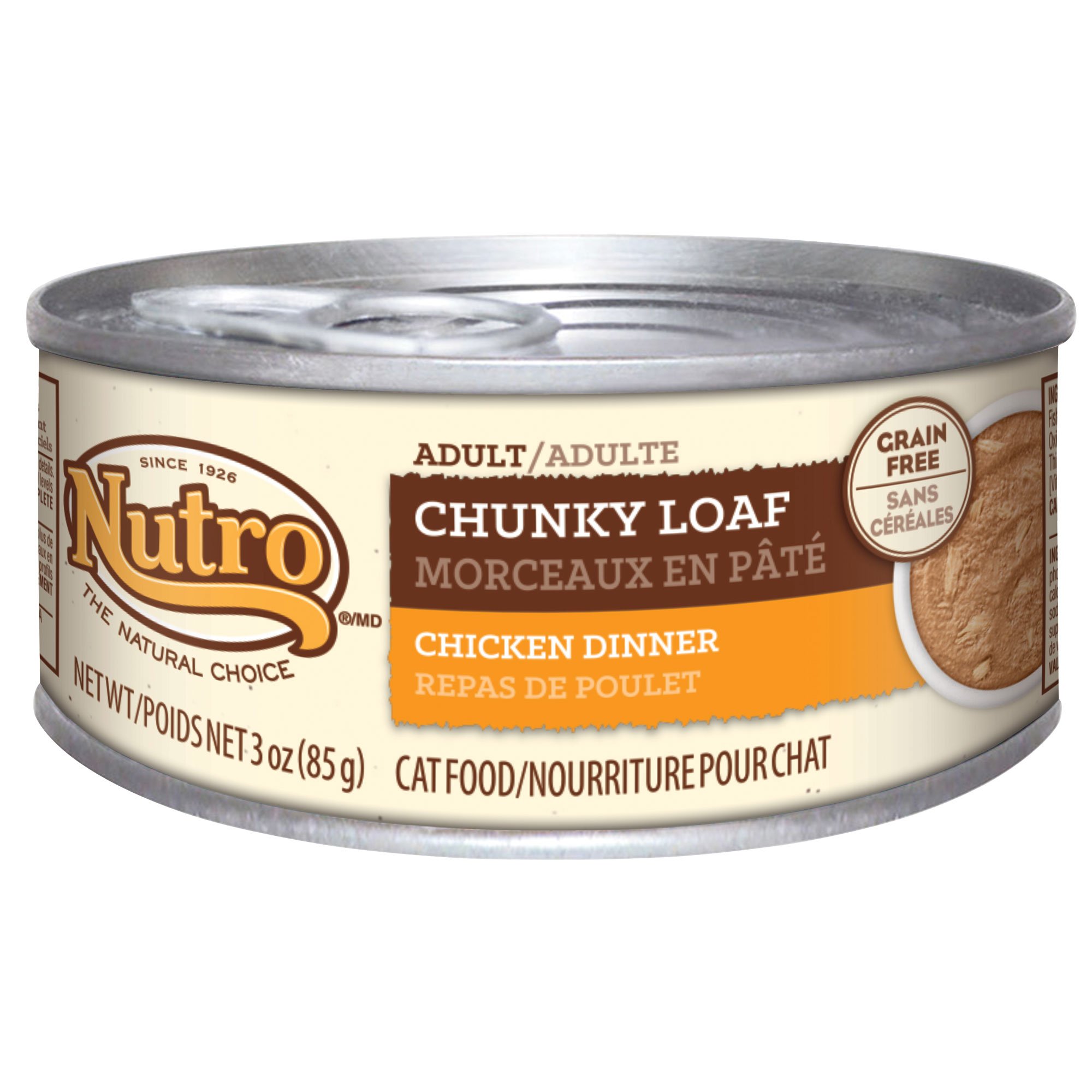 Nutro Wholesome Essentials Chunky Loaf Chicken Dinner Canned Adult Wet