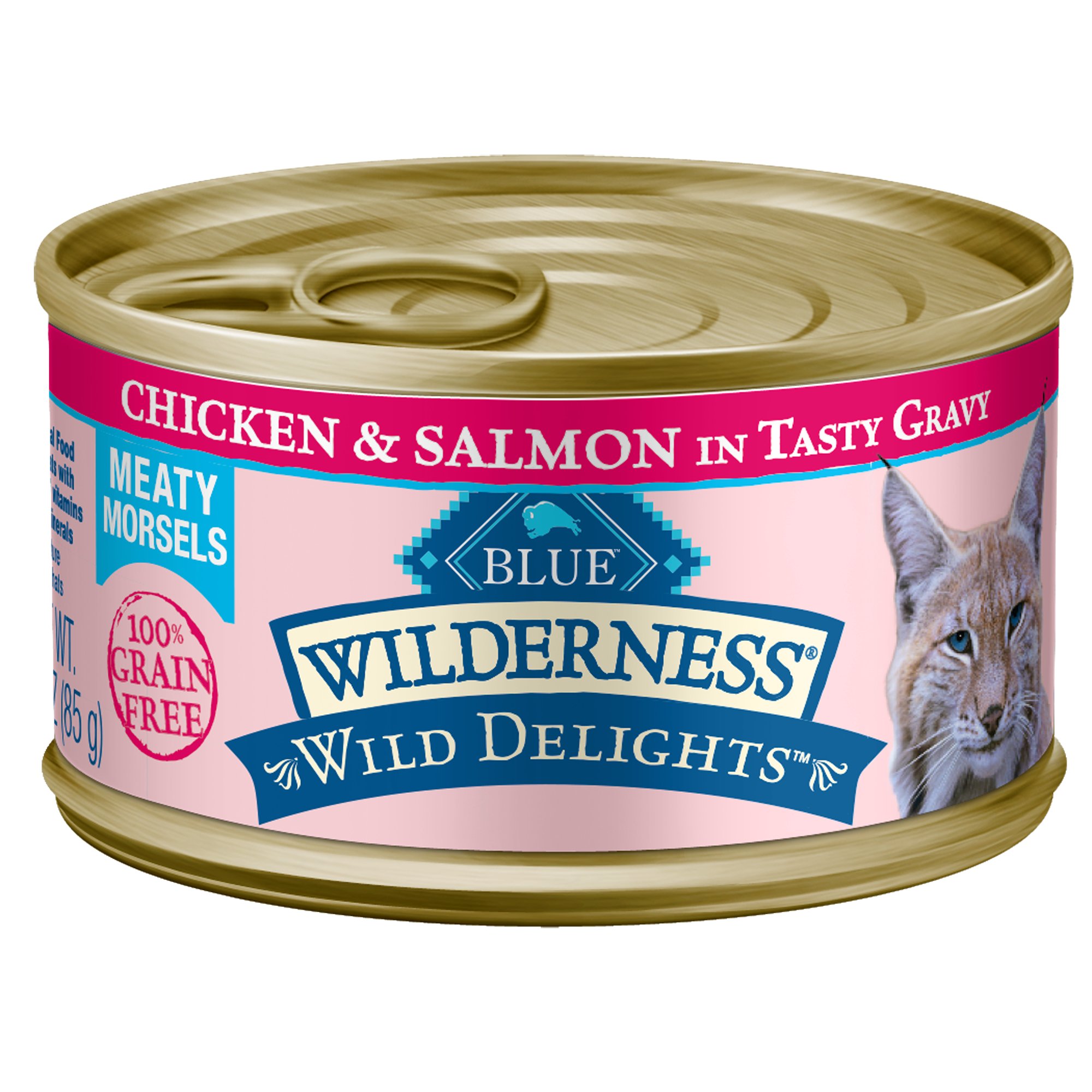 Blue Buffalo Blue Wilderness Wild Delights Chicken & Salmon Recipe Wet