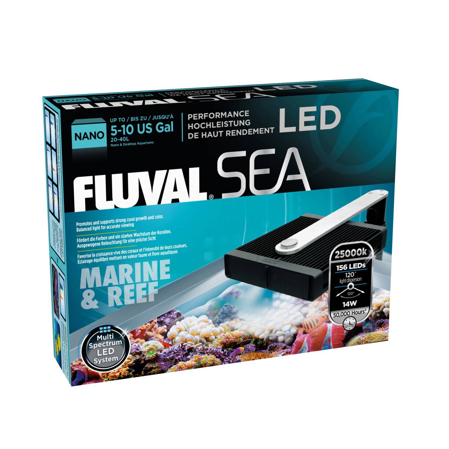 Fluval Sea Marine & Reef LED Nano Aquarium Lamp Petco